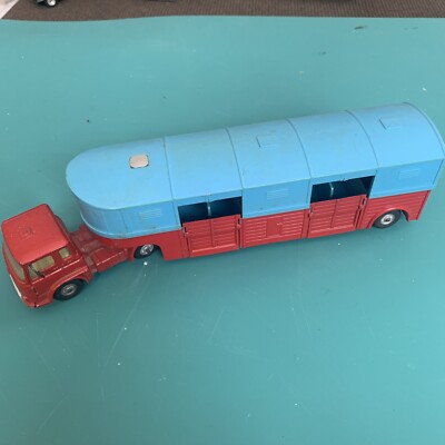 Vintage 1960's Corgi  Articulated Horse Box Bedford Tractor Unit