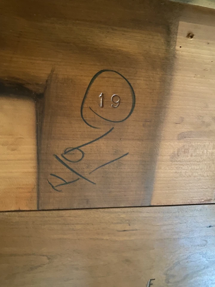 Mesa de jantar provincial italiana Kindel década de 1950 - Imagem 4 de 4