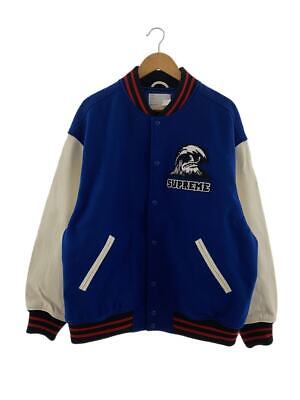 Supreme Wave Varsity Jacket blue XL Used | eBay Supreme Wave Varsity Jacket blue XL Used | eBay