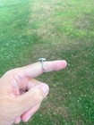 Pre- Owned Vintage Annabella Moissanite Sterling Sliver 9.25 stamped — photo 8