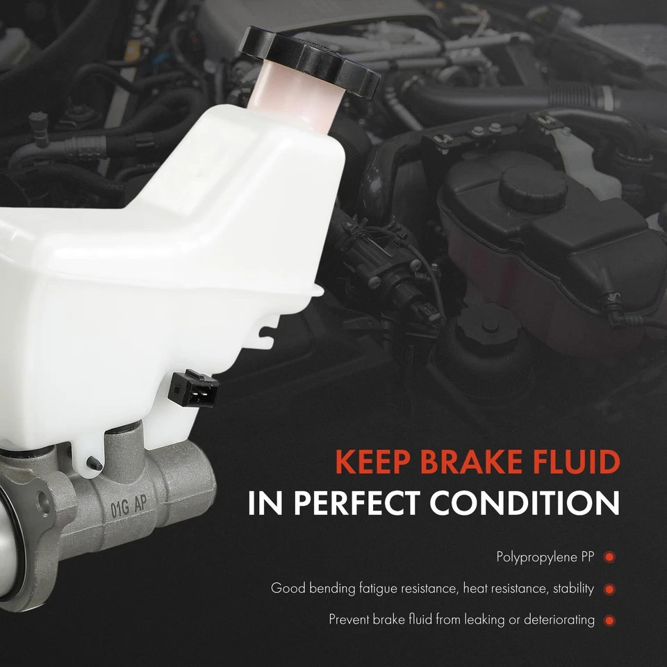 Cilindro mestre de freio com reservatório e sensor para Hyundai Sonata 15-19 Kia Optima - Imagem 3 de 4