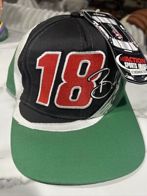Vtg. NWT Interstate Batteries Racing Hat NASCAR Bobby Labonte Chase Authentic 18