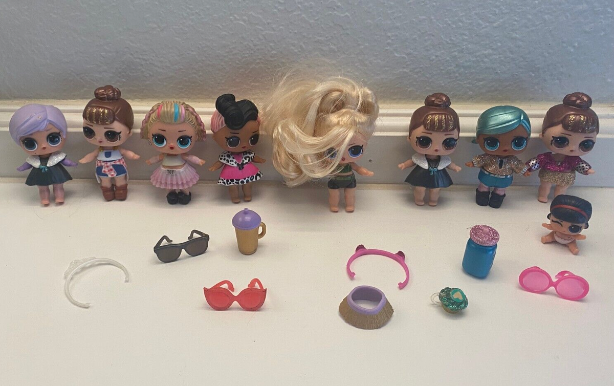 Lol Surprise lot of 9 dolls plus accessories 18 pieces total | eBay