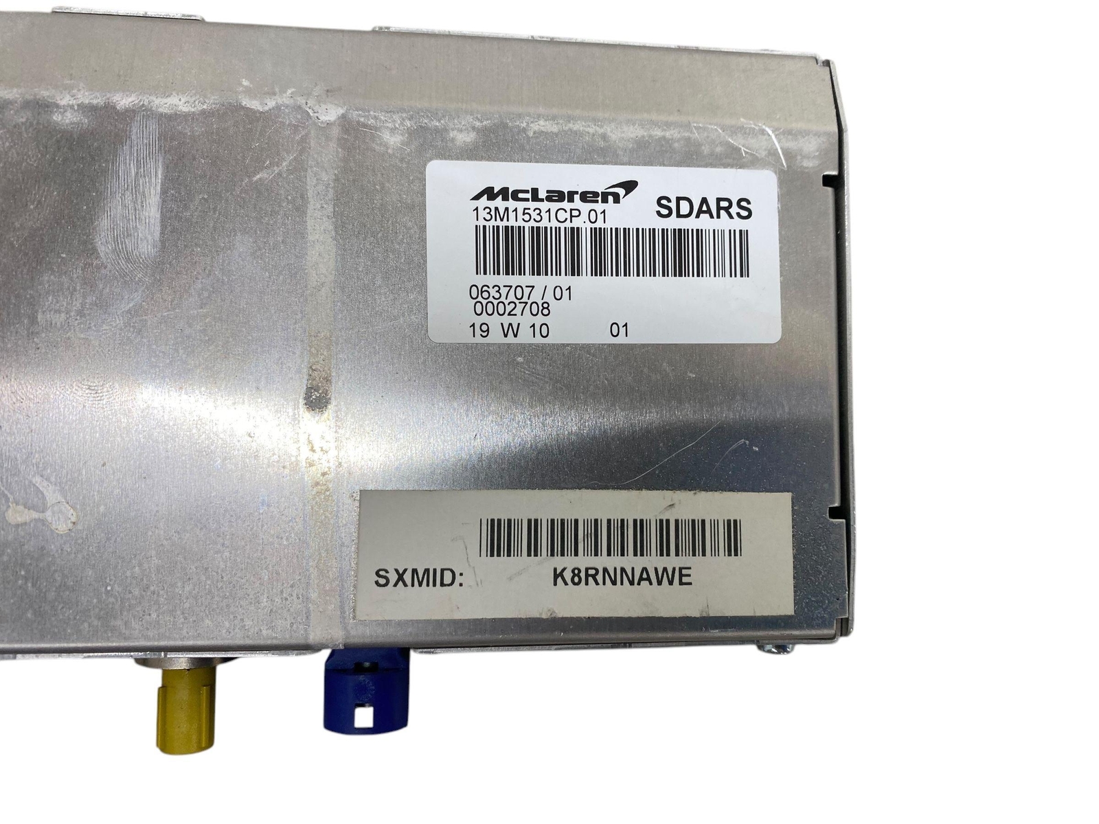 2019-2021 MCLAREN 600LT SATELLITE DIGITAL AUDIO RADIO SERVICE RECEIVER MODULE