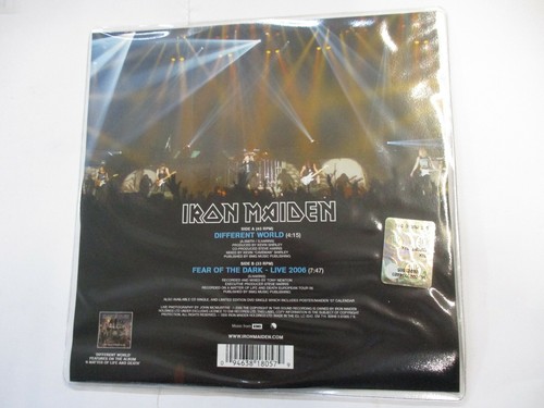 IRON MAIDEN - DIFFERENT WORLD - 7" PICTURE DISC BRAND NEW 2006 - Foto 2 di 2