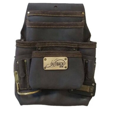 Ox Tools Pro 10-Pocket Pouch - Oil-Tanned Leather *NEW* OX-P263701