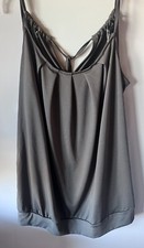 Blusa sin mangas gris Fee Et Rit para mujer, talla 5XL, nueva