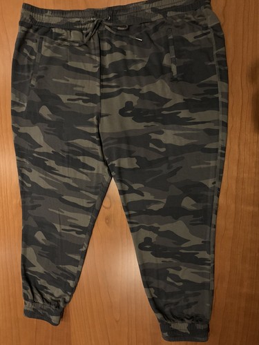Stretch Jogger Pant Black Camo 
