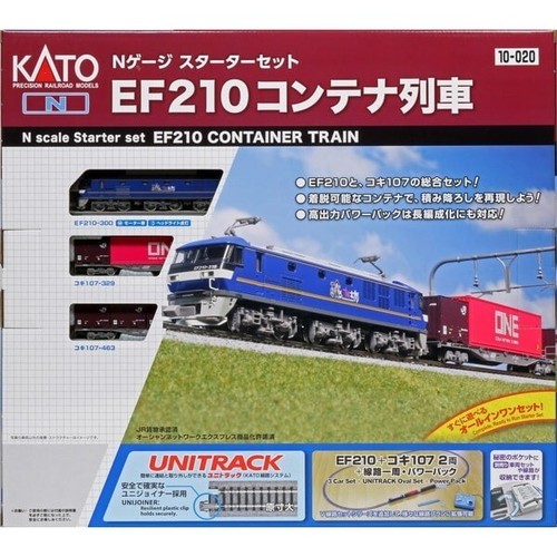 KATO N Gauge Starter Set EF210 Container Train 10-020 Railway Model From Japan