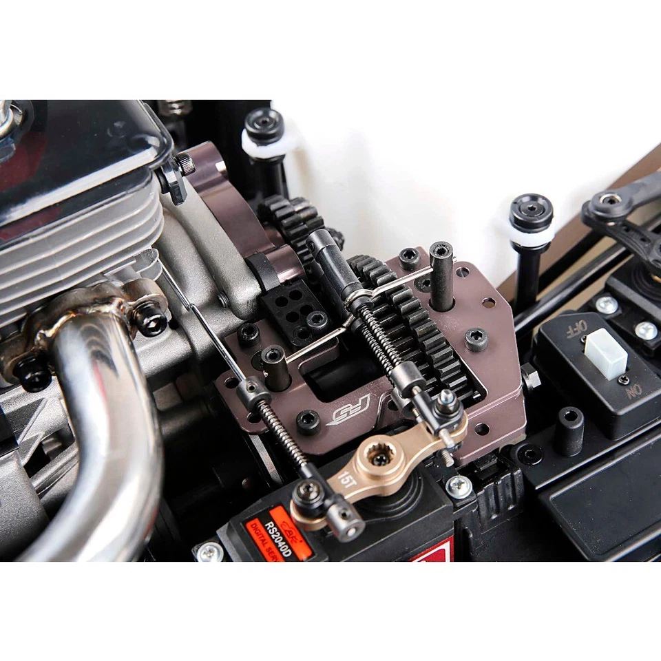 2Gang Getriebe 24T 63T und 29T 58T Zahnradsatz Passend für 1/5 RV F5 MCD XS5 RR5 - Bild 3 von 4