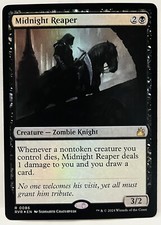 MTG-Midnight Reaper - #86-Ravnica Remastered (RVR) - FOIL- NM
