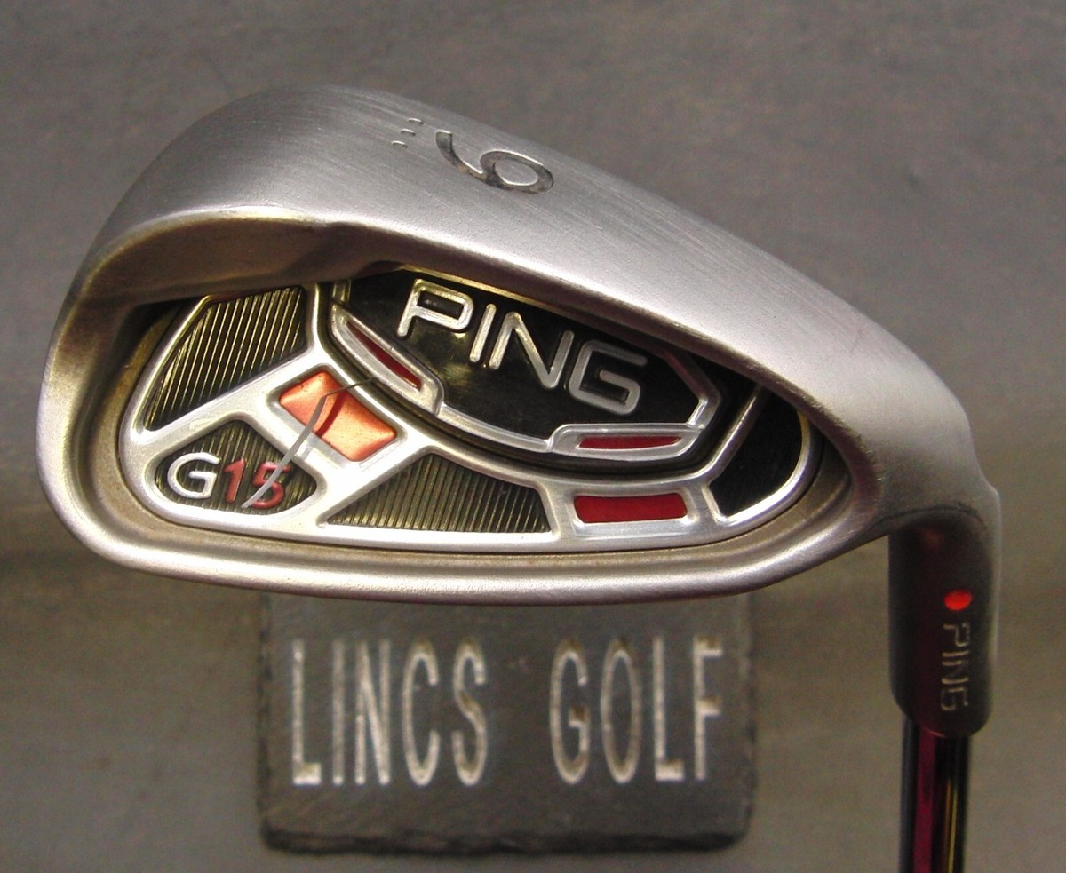 Ping G15 Red Dot 9 Iron Regular Steel Shaft Ping Grip Ping G15 Red Dot 9 Iron Regular Steel Shaft Ping Grip