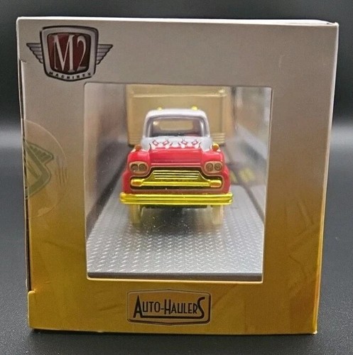 M2 Machines Hauler Edelbrock 58 Spartan LCF & '57 Chevy Bel Air SUPER CHASE /250 - Picture 2 of 7