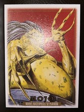 Skybox Marvel Masterpieces '92 Platinum Mojo Leather Parallel Variant Insert #53
