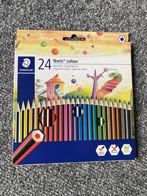 Staedtler 185 C24 Noris Colour Colouring Pencil - Assorted Colours - BRAND NEW