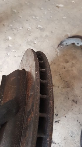 VW AUDI PORSCHE 4,2TDI Touareg 7P Q7 Cayenne 2x Discos De Freno De Mano - Imagen 6 de 9