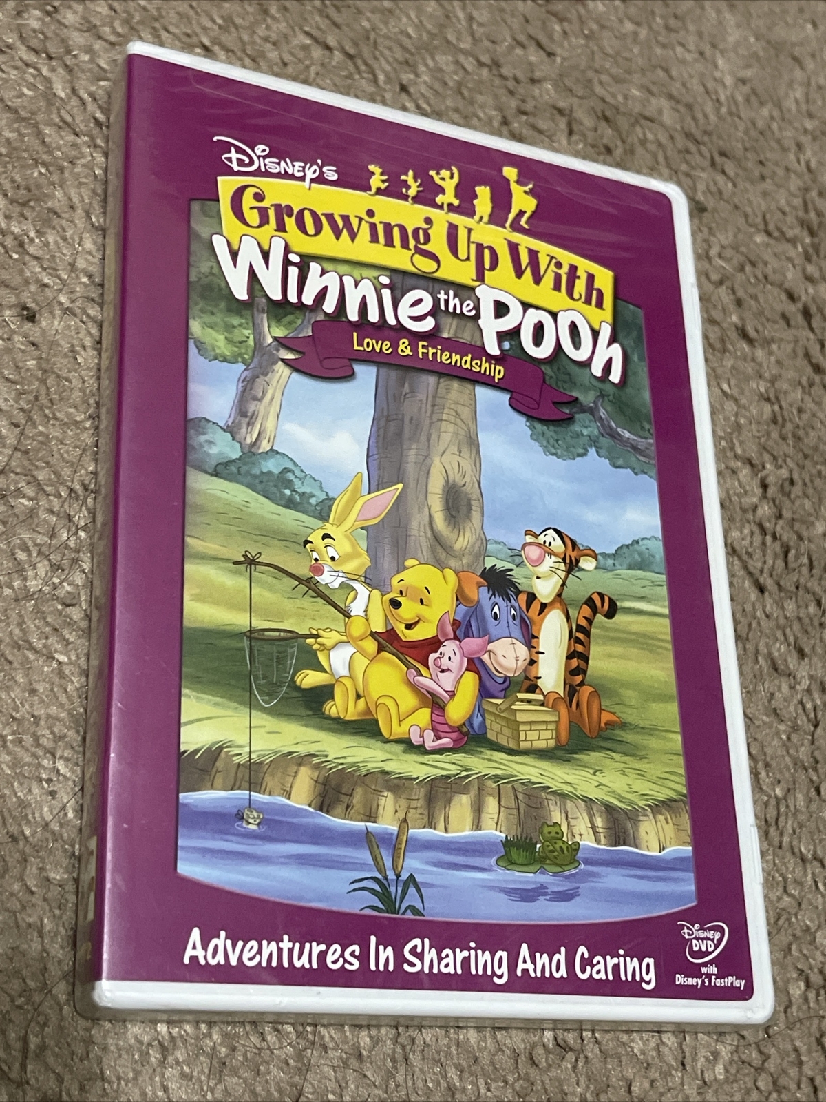 Growing Up with Winnie the Pooh Love and Friendship (DVD, Disney, 2006