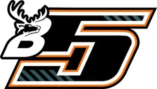 NEW FOR 2024 #B5 Brandon Sheppard Racing Sticker Decal - SM thru XL