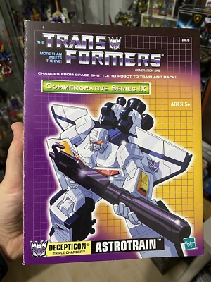 Transformers G1 Astrotrain Commemorative Series IX 2002 MISB Neu Hasbro