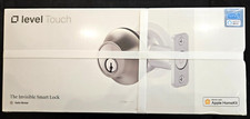 Level Lock- Touch Edition Smart Lock Satin Nickel Bluetooth Electronic Deadbolt