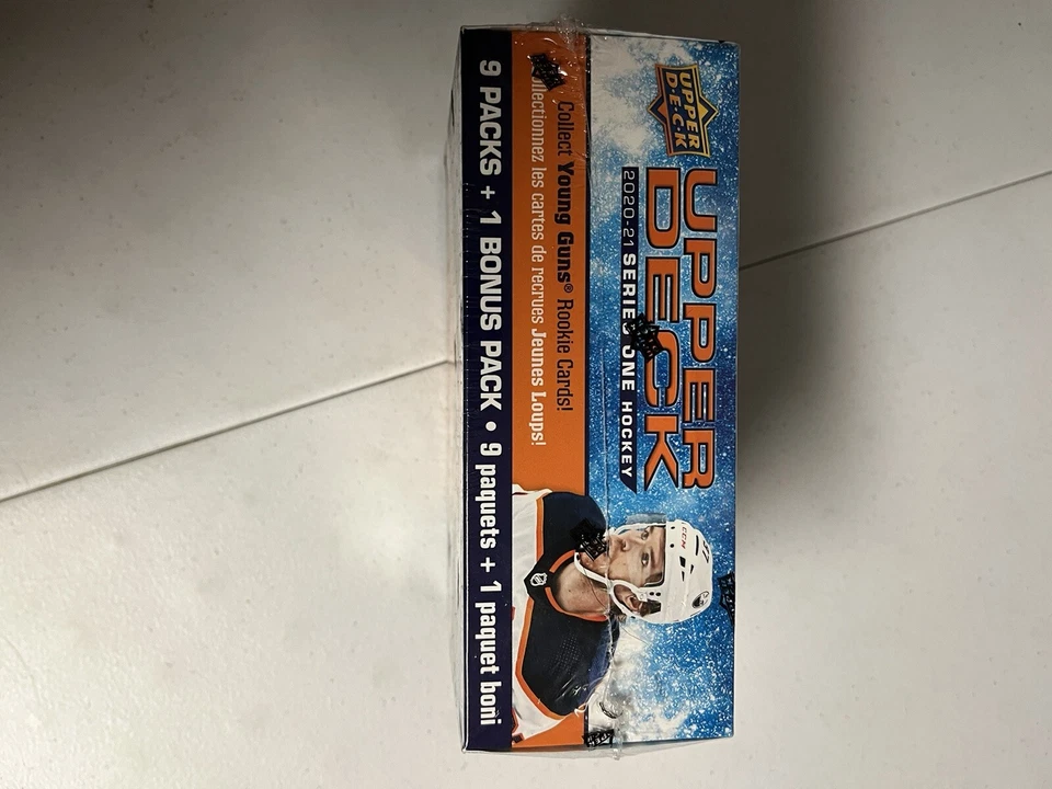 2020-21 UD Upper Deck NHL Series 1 Hockey Trading Card Mega Box 10 pack - SEALED - Image 2 of 4