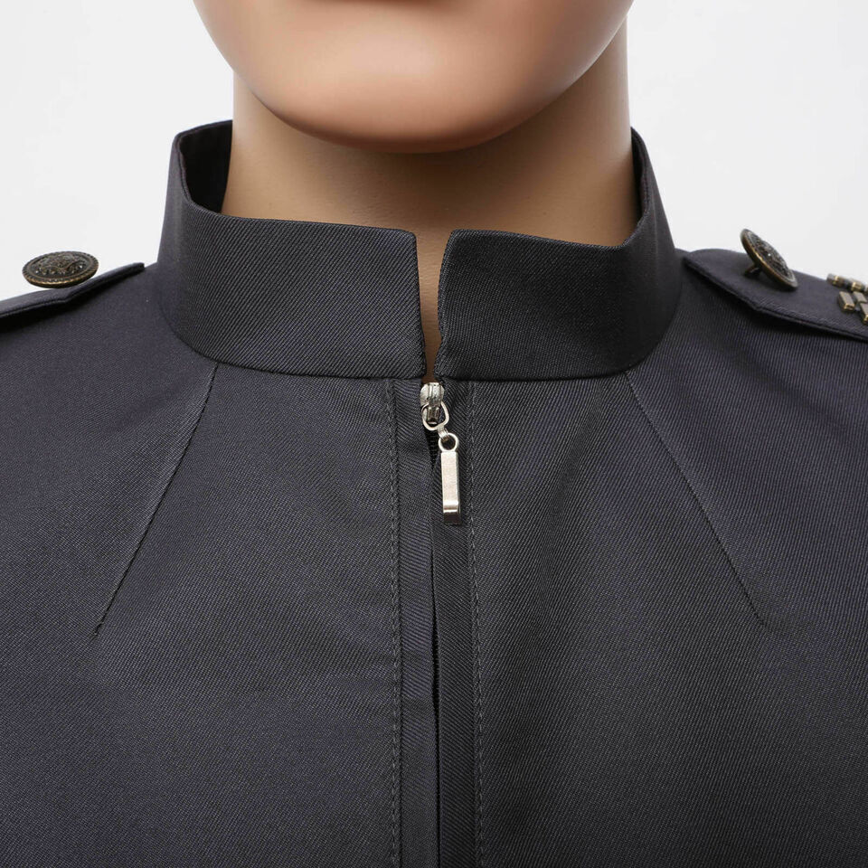 Star Trek Into Darkness Captain Kirk Spock Grey Uniform Cosplay S-3XL ...