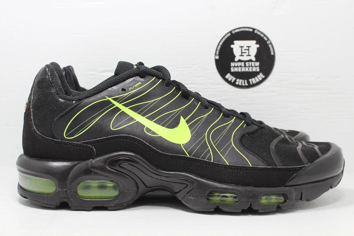 Nike Air Max Plus 1.5 TN Black Volt Size 10
