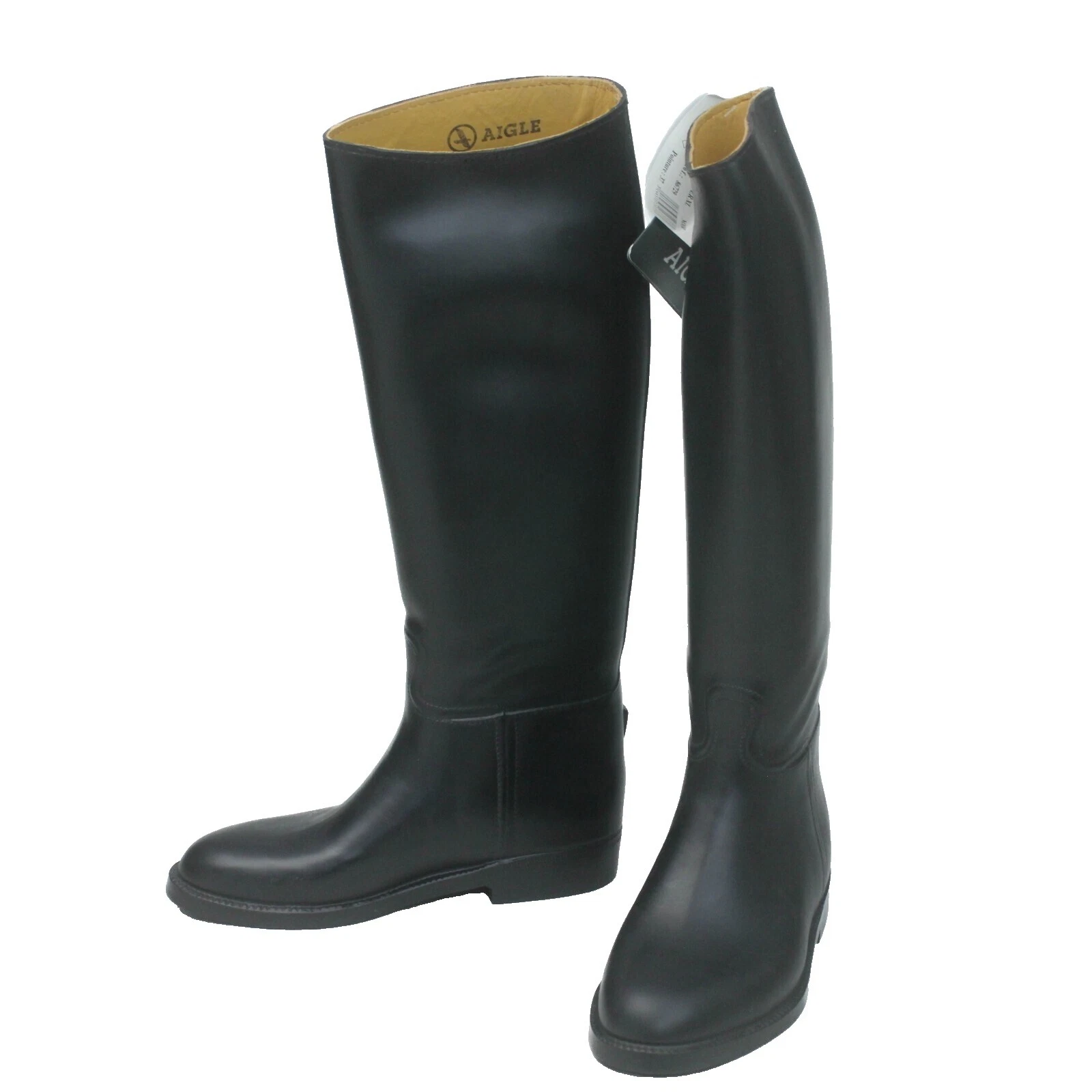 Botas sólido negro Aigle para De mujer