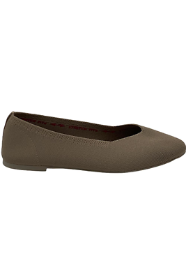 Skechers Solid Washable Knit Slip On Cleo Claw Taupe