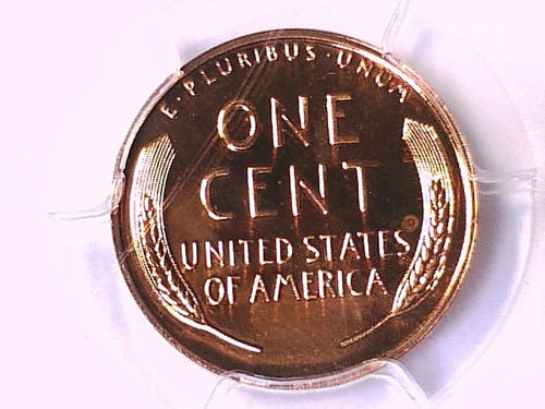 1956 Proof Lincoln Wheat Cent Penny PCGS PR 66 RD 33404800 - Picture 2 of 3