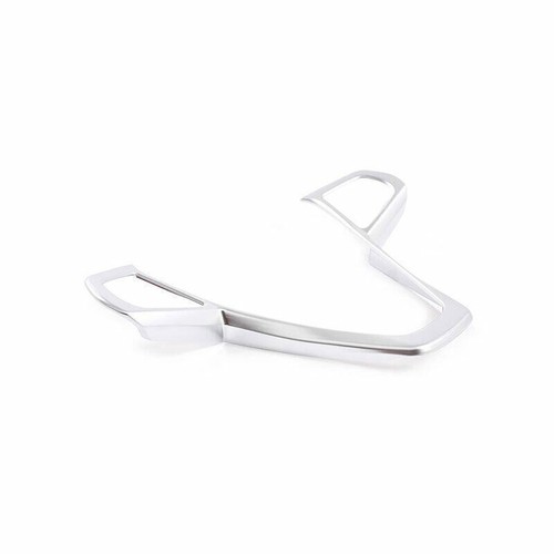 Car Steering Wheel Frame Cover Trim For BMW 5 Series G30 2018-2022 Matte Silver - Picture 11 of 20