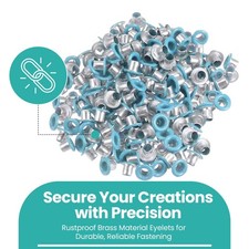 2mm - 20mm 100pcs Eyelets Grommets Brass DIY Leathercrafts Clothing Shoes Bags