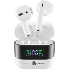 Cellularline BTMSTWSSPARKW   Cuffie In Ear Bluetooth, Senza fili Bianco, Nero Cu