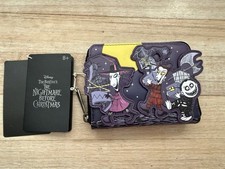 Loungefly Nightmare Before Christmas Glow In The Dark Wallet NWT