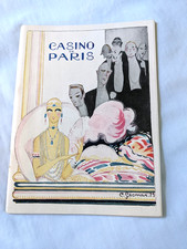 Casino de Paris Paper Program Booklet Season 1925-1926 Casino de Paris Paper Program Booklet Season 1925-1926