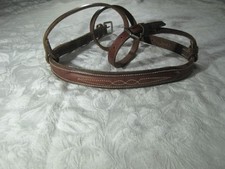 Jimmy's 20th Century Noseband Medium Pony 3/4'' Fancy Stitched New