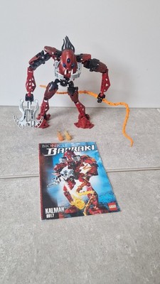 Lego Bionicle 8917 Barraki Kalmah  Komplett mit Squids Ammo Gummi Geschosse