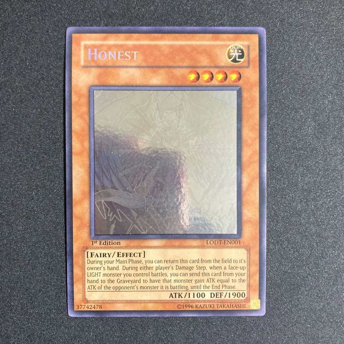 Yu-Gi-Oh! TCG Honest Ghost Rare Individual Collectible Card Game