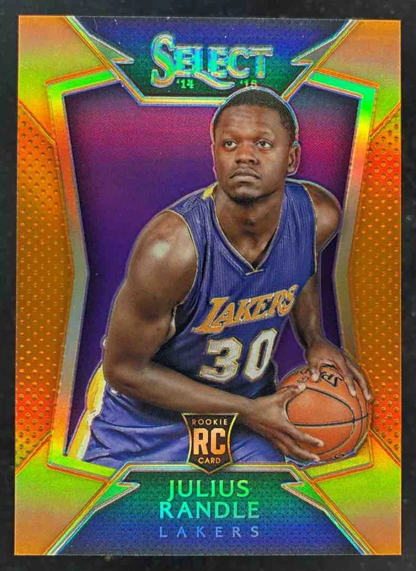 2014-15 Panini Select Prizms Orange #89 Julius Randle RC /60