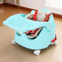 Verstellbarer Baby-Hochstuhl Sicherer Und Tragbarer Babysitz FüR Kleinkinder Neu
