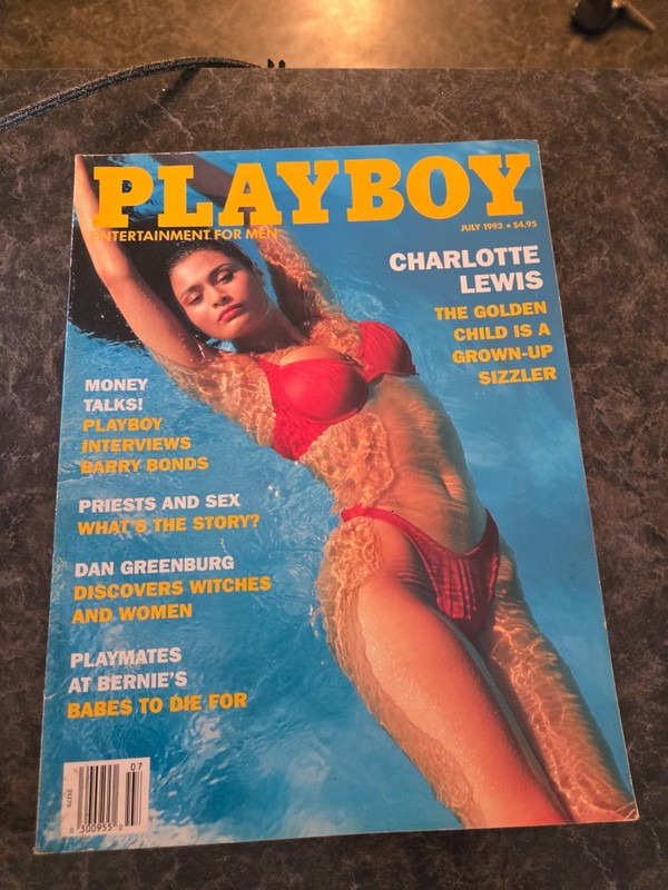 July 1993 Playboy Magazine Charlotte Lewis
