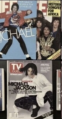 Michael Jackson Lot of 22 Magazines 1971 2010 Career Archive in  Print