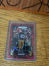 2024 Panini Prizm Draft Picks - Erick All #171 Red Ice Prizm (RC)
