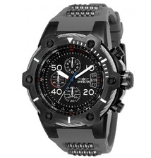 Invicta Bolt Flight Men's 52mm Black Stealth Triple Chronograph Watch 25467