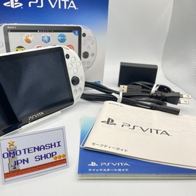Play Station PS Vita 2000 Glacier White PCH 2000 ZA22 PSV Slim w/ Box Excellent