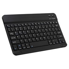 Ultra-Slim Bluetooth Keyboard Portable Mini Wireless 10 inch Black