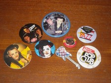7x Original Pop 1980s Pin Badges Culture Club Yazz Musical Youth Matt Bianco