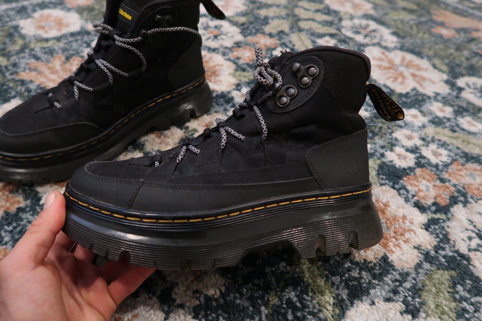 Dr. Martens Boury Combat Style Boots Size  Mens 7/Womens 8 image 10