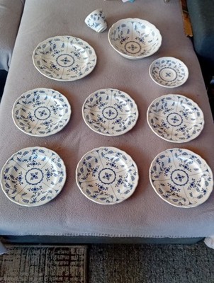ROYAL Staffordshire J & G Meakin England Teller Blumen Dekor Vintage Porzellan