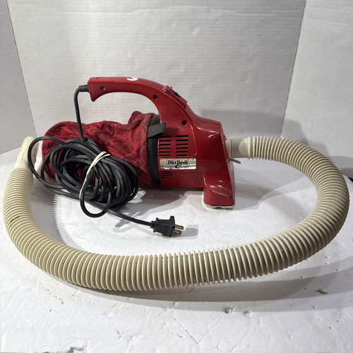 Dirt Devil Handsauger Modell 103 von Royal Vacuum Rot Made In USA Funktioniert LESEN